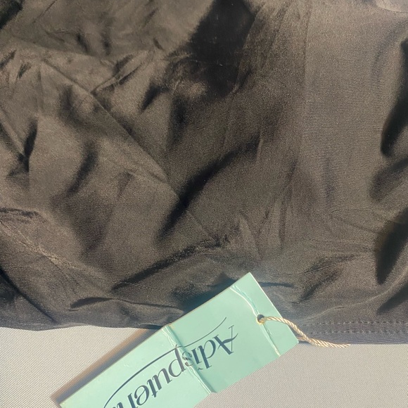 Black Racerback Mesh Swim Sports Bra - Picture 4 of 15